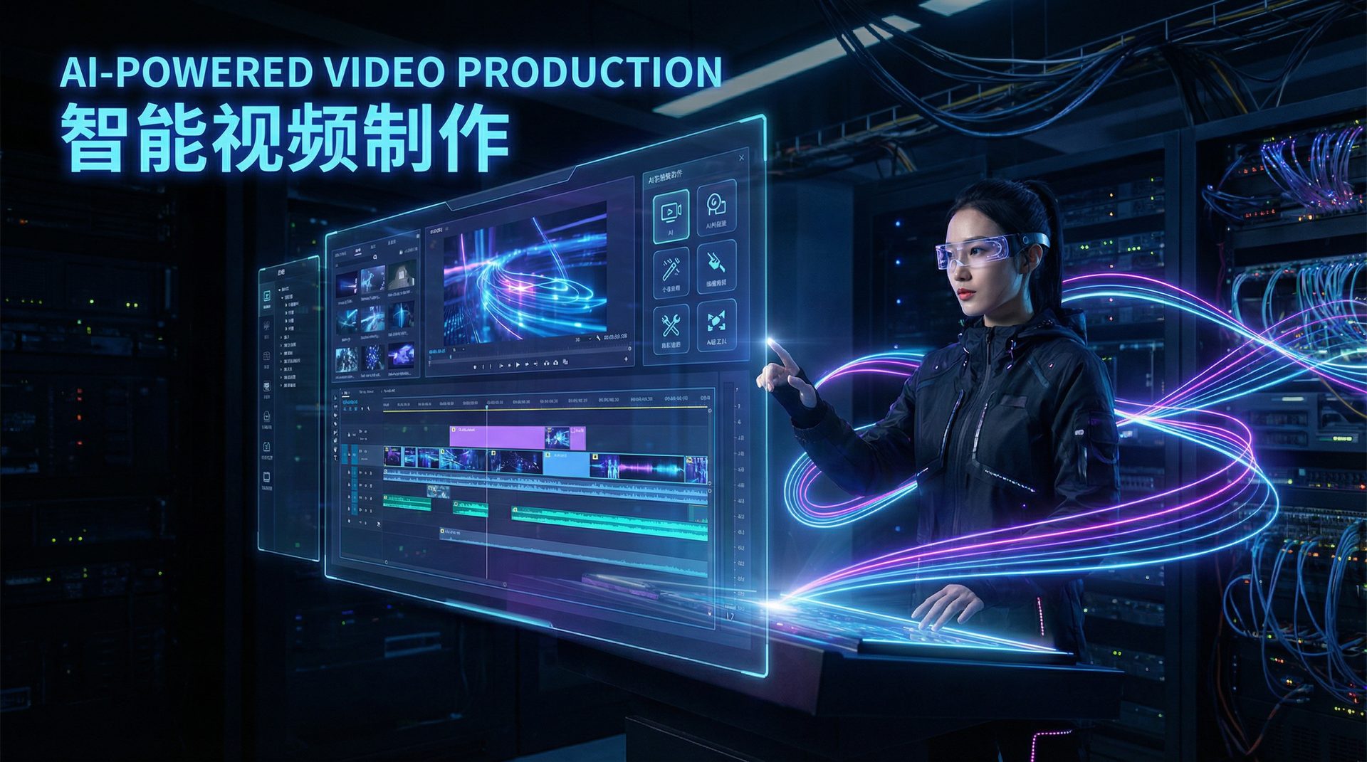 潘多拉魔盒视频教程-潘多拉魔盒视频教程第2课：AI视频剪辑工具使用演示